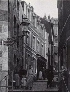 Début XXème siècle - Rue des Petits degrés