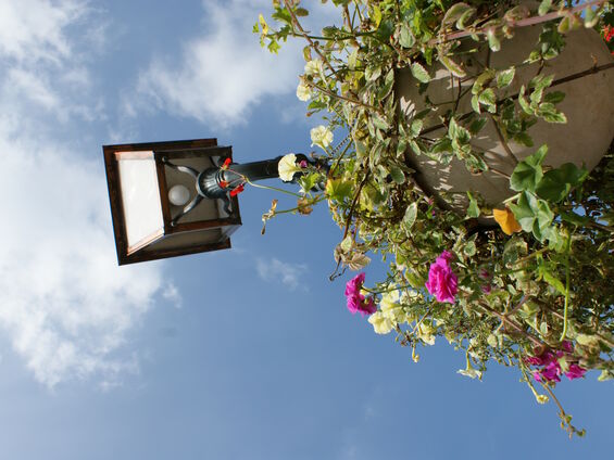 Une ville fleurie