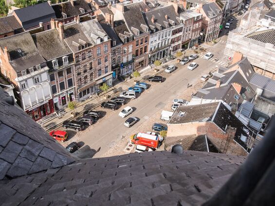 Avesnes Sur Helpe vue de la Collégiale Saint Nicolas Avesnes Sur Helpe vue de la Collégiale Saint Nicolas