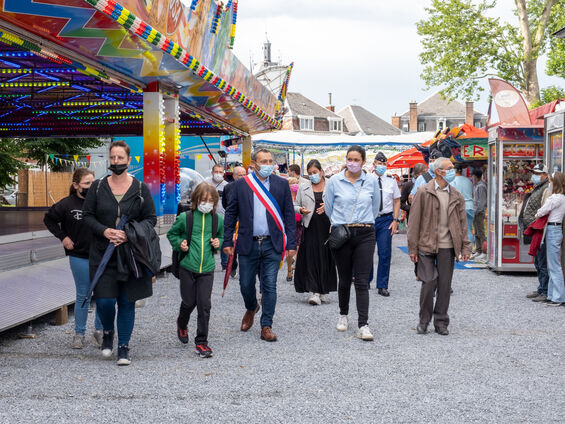 Inauguration de la grande ducasse édition 2021