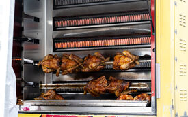 Poulets rôtis 