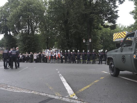 Préparation sur Cortège